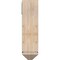 Ekena Millwork Merced Arts and Crafts Smooth Bracket w/ Offset Brace, Douglas Fir, 7 1/2"W x 24"D x 28"H BKT0806X24X28MRC03SDF - alternate 4